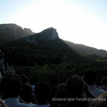 PatróBuhardilla Rustica En La Vall De Gallinera公寓式酒店 外观 照片