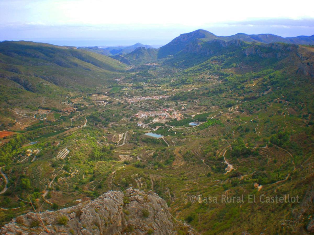 PatróBuhardilla Rustica En La Vall De Gallinera公寓式酒店 外观 照片
