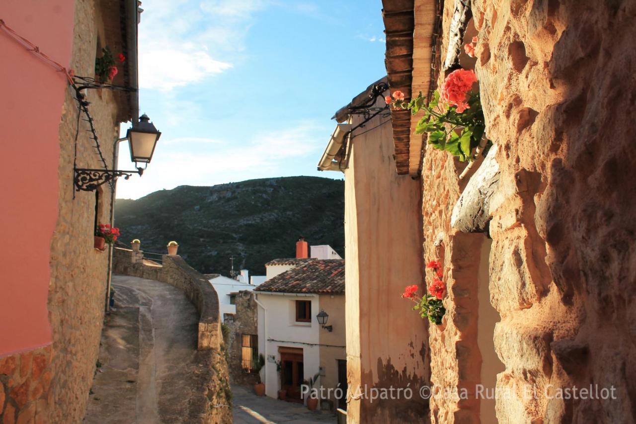 PatróBuhardilla Rustica En La Vall De Gallinera公寓式酒店 外观 照片