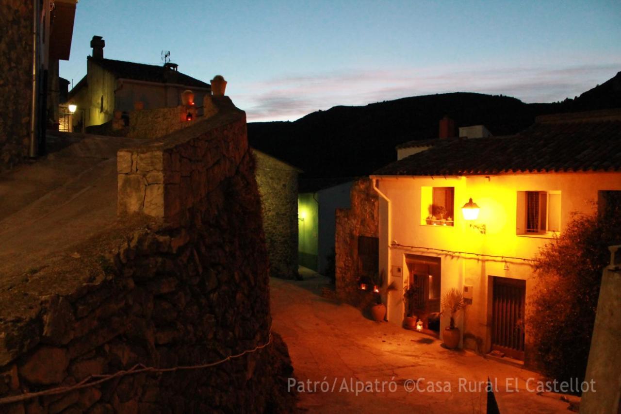 PatróBuhardilla Rustica En La Vall De Gallinera公寓式酒店 外观 照片