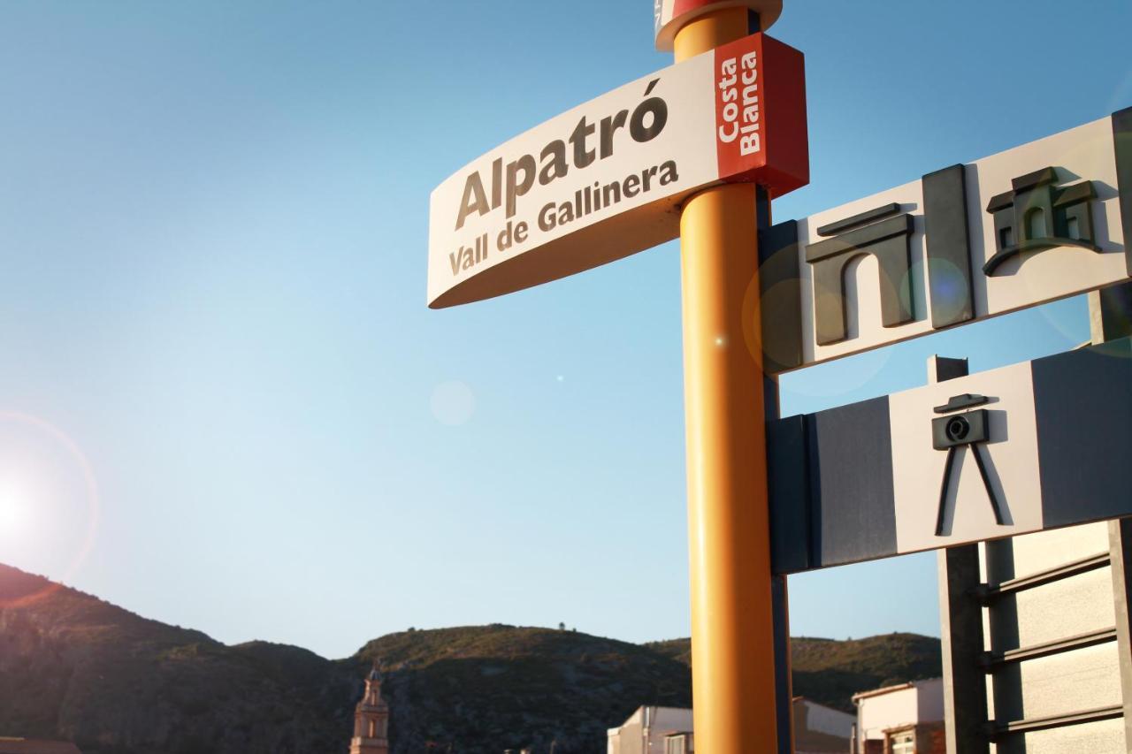 PatróBuhardilla Rustica En La Vall De Gallinera公寓式酒店 外观 照片